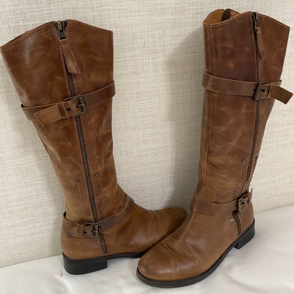 Leather Riding Boots